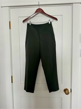 Athleta Endless High Rise Pant in Deep Fern - Straight-Leg Pull-On Pants